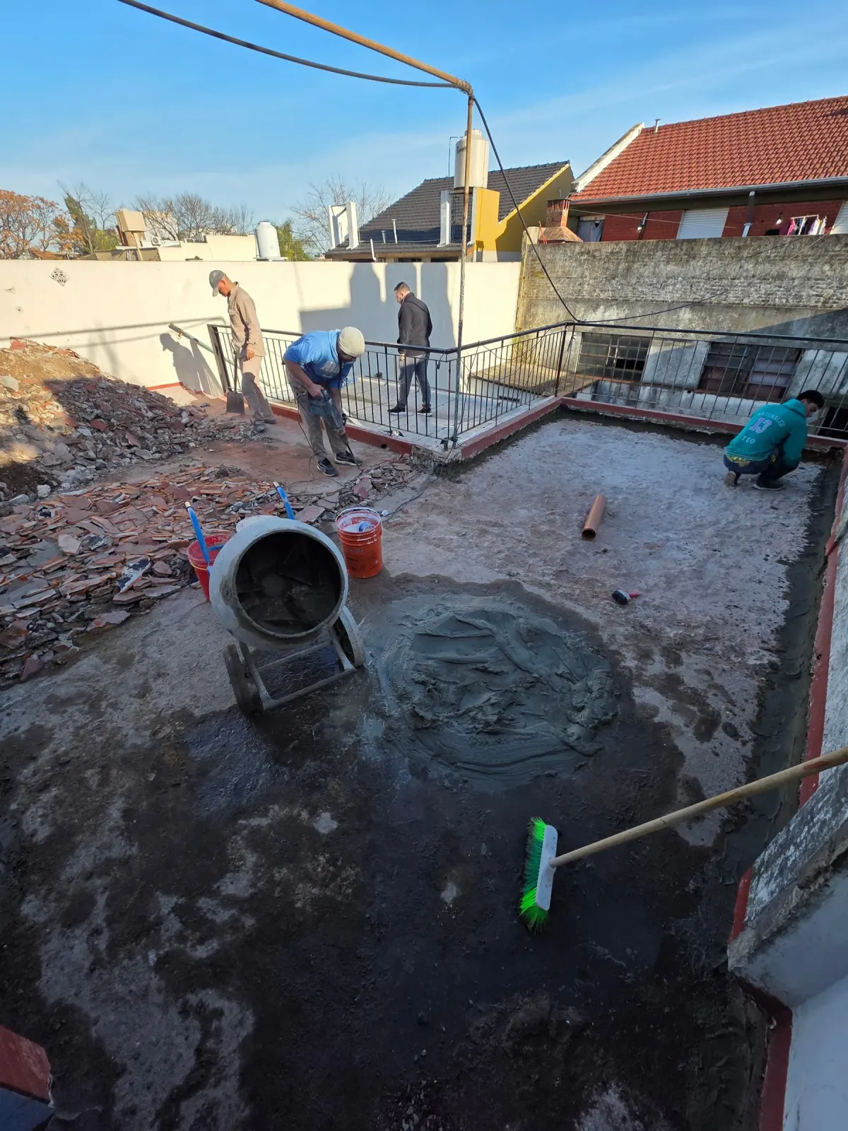 Resolución de filtraciones en terraza
